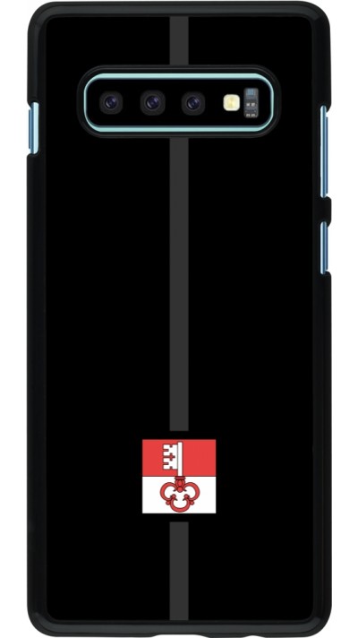 Samsung Galaxy S10+ Case Hülle - Kanton OW schwarz