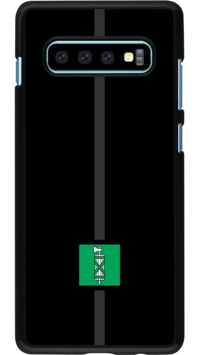 Samsung Galaxy S10+ Case Hülle - Kanton SG schwarz