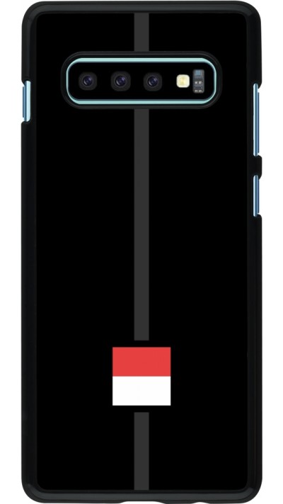 Samsung Galaxy S10+ Case Hülle - Kanton SO schwarz