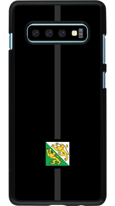 Samsung Galaxy S10+ Case Hülle - Kanton TG schwarz