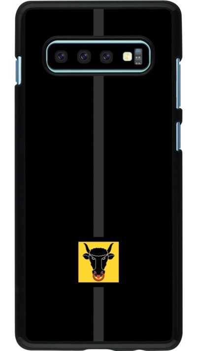 Samsung Galaxy S10+ Case Hülle - Kanton UR schwarz