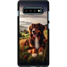 Samsung Galaxy S10+ Case Hülle - Hund Land Schweiz