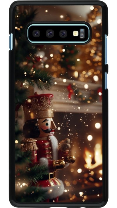 Samsung Galaxy S10+ Case Hülle - Christmas 25 Xmas Nutcracker