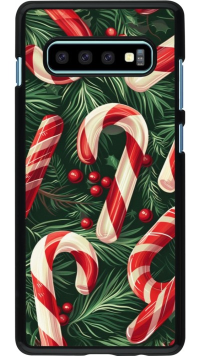 Samsung Galaxy S10+ Case Hülle - Christmas 25 Xmas Stick