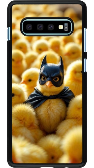 Samsung Galaxy S10+ Case Hülle - Easter 2026 Chicken Batman