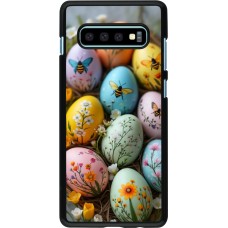Samsung Galaxy S10+ Case Hülle - Easter 2026 Eggs with bees