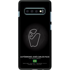 Samsung Galaxy S10+ Case Hülle - F1 Track 2025 Brazil