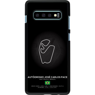 Samsung Galaxy S10+ Case Hülle - F1 Track 2025 Brazil