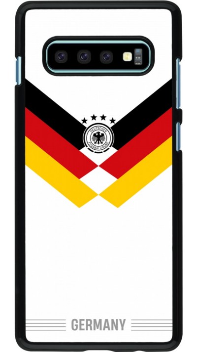 Samsung Galaxy S10+ Case Hülle - Deutschland 2026 personalisierbares Fussballtrikot