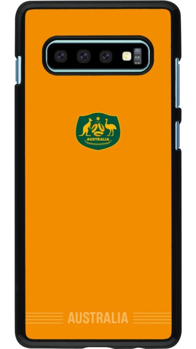 Samsung Galaxy S10+ Case Hülle - Australien 2026 personalisierbares Fussballtrikot