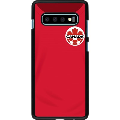 Samsung Galaxy S10+ Case Hülle - Kanada 2022 personalisierbares Fussballtrikot
