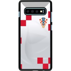 Samsung Galaxy S10+ Case Hülle - Kroatien 2022 personalisierbares Fussballtrikot