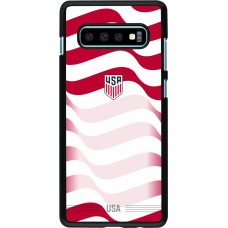 Coque Samsung Galaxy S10+ - Maillot de football États-Unis 2026 personnalisable