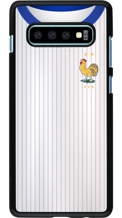 Samsung Galaxy S10+ Case Hülle - Frankreich Away personalisierbares Fussballtrikot