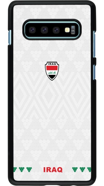 Samsung Galaxy S10+ Case Hülle - Irak 2026 personalisierbares Fussballtrikot