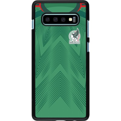 Samsung Galaxy S10+ Case Hülle - Mexiko 2022 personalisierbares Fussballtrikot