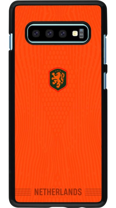 Samsung Galaxy S10+ Case Hülle - Niederlande 2026 personalisierbares Fussballtrikot