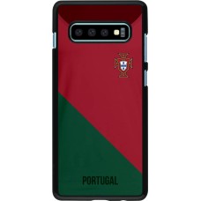 Samsung Galaxy S10+ Case Hülle - Fussballtrikot Portugal2022