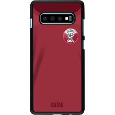 Samsung Galaxy S10+ Case Hülle - Katar 2022 personalisierbares Fussballtrikot