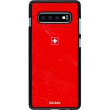 Samsung Galaxy S10+ Case Hülle - Schweiz 2026 personalisierbares Fussballtrikot