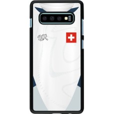 Samsung Galaxy S10+ Case Hülle - Schweiz Away personalisierbares Fussballtrikot