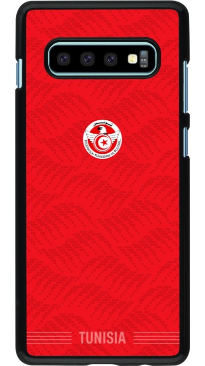 Samsung Galaxy S10+ Case Hülle - Tunesien 2026 personalisierbares Fussballtrikot