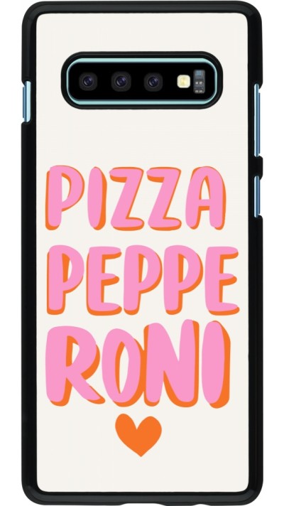 Samsung Galaxy S10+ Case Hülle - Pizza pepperoni 2026
