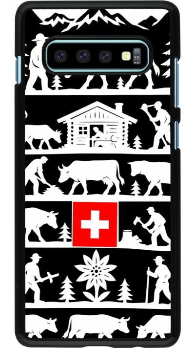 Samsung Galaxy S10+ Case Hülle - Poya Schweiz 1 schwarz