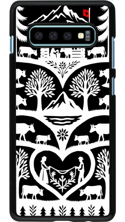 Samsung Galaxy S10+ Case Hülle - Poya Schweiz 2 schwarz