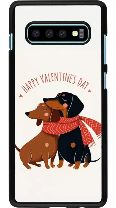 Samsung Galaxy S10+ Case Hülle - Saint Valentines Day 26 Happy Valentine