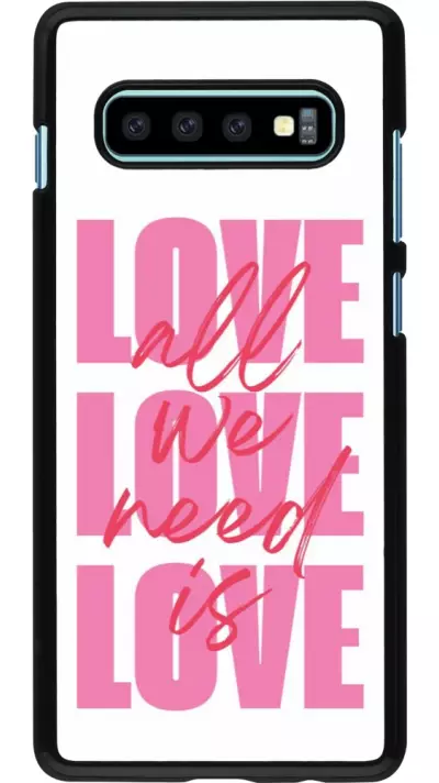 Samsung Galaxy S10+ Case Hülle - Saint Valentines Day 26 Love all we need is