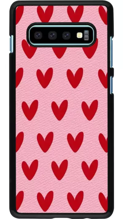 Samsung Galaxy S10+ Case Hülle - Saint Valentines Day 26 Pattern heart