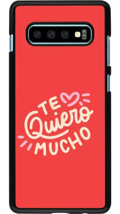 Samsung Galaxy S10+ Case Hülle - Saint Valentines Day 26 Te quiero mucho