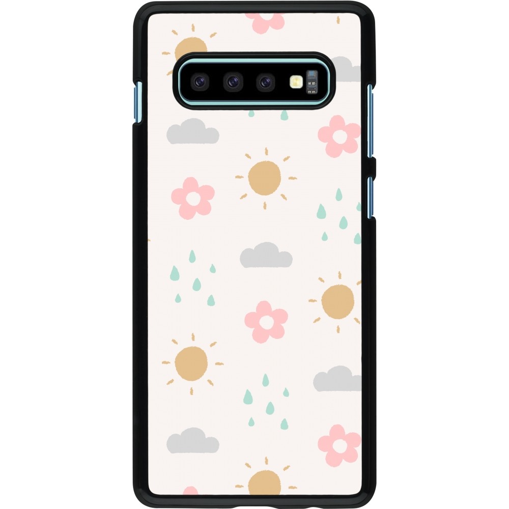 Samsung Galaxy S10+ Case Hülle - Spring 23 weather