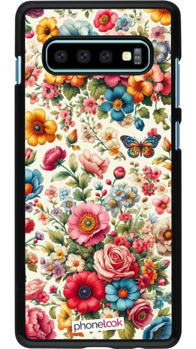 Samsung Galaxy S10+ Case Hülle - Spring 25 fruehling bluetend