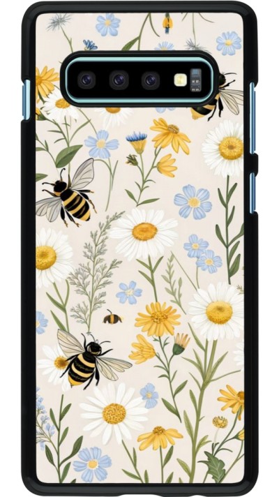 Samsung Galaxy S10+ Case Hülle - Pattern bees 2026