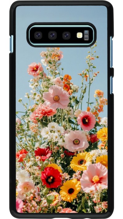 Samsung Galaxy S10+ Case Hülle - Spring flowers 2026