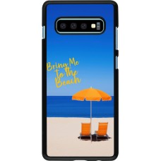 Samsung Galaxy S10+ Case Hülle - Summer 2025 Bring me to the beach