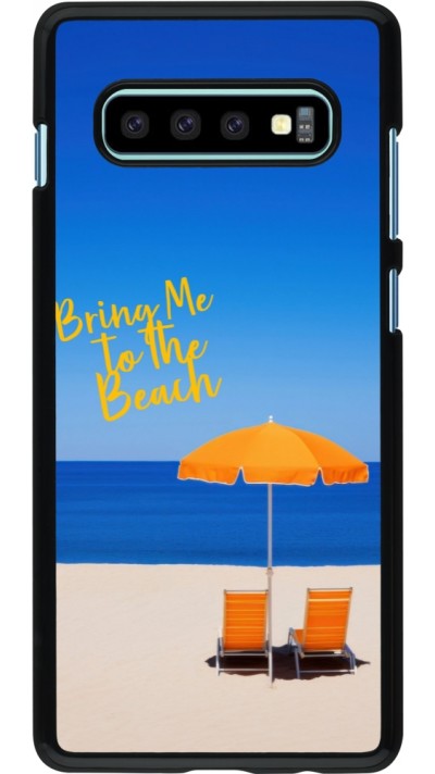 Samsung Galaxy S10+ Case Hülle - Summer 2025 Bring me to the beach