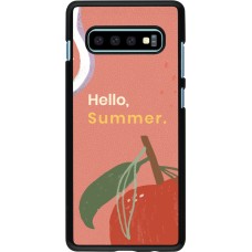 Samsung Galaxy S10+ Case Hülle - Summer 2025 Hello summer