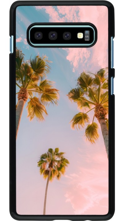 Samsung Galaxy S10+ Case Hülle - Summer 2025 Palmiers