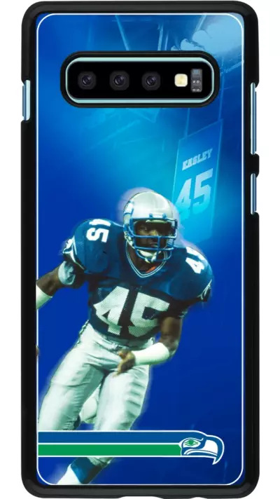 Samsung Galaxy S10+ Case Hülle - Super Bowl 26 Seattle 1