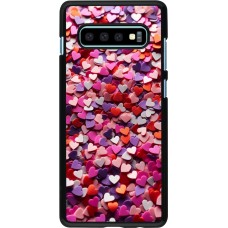 Samsung Galaxy S10+ Case Hülle - Valentin 2025 Konfetti