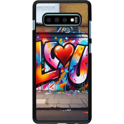 Samsung Galaxy S10+ Case Hülle - Valentin 2025 Liebe U Tag