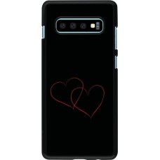 Samsung Galaxy S10+ Case Hülle - Valentine 2023 attached heart