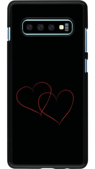 Samsung Galaxy S10+ Case Hülle - Valentine 2023 attached heart