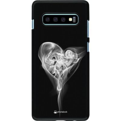 Hülle Samsung Galaxy S10+ - Valentine 2022 Black Smoke