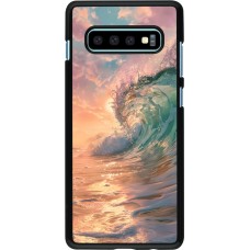 Samsung Galaxy S10+ Case Hülle - Wave Sunset