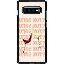 Samsung Galaxy S10+ Case Hülle - Wine not