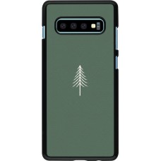 Samsung Galaxy S10+ Case Hülle - Christmas 22 minimalist tree
